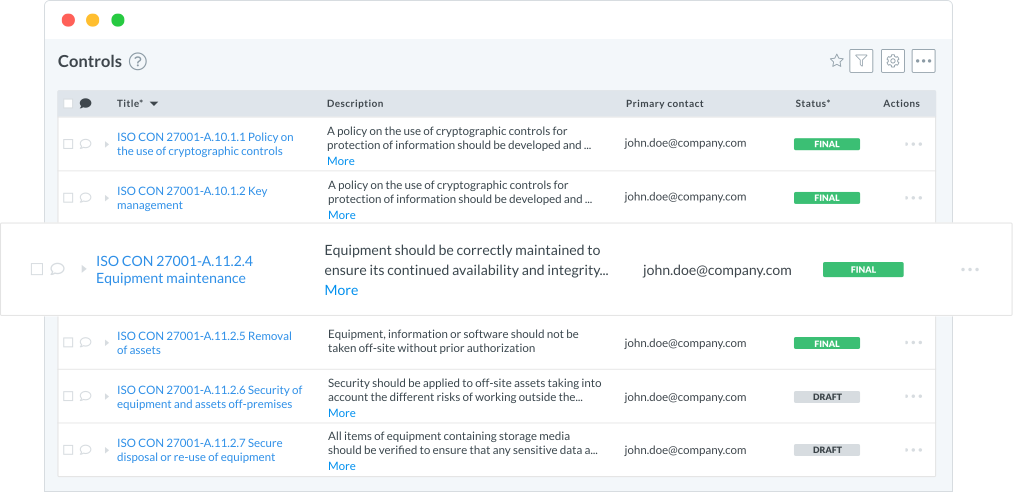 Business Continuity and Disaster Recovery